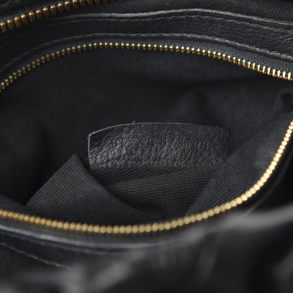 Valentino Garavani Lambskin Pleated Studded Maizeon Tote Black 7 of 11