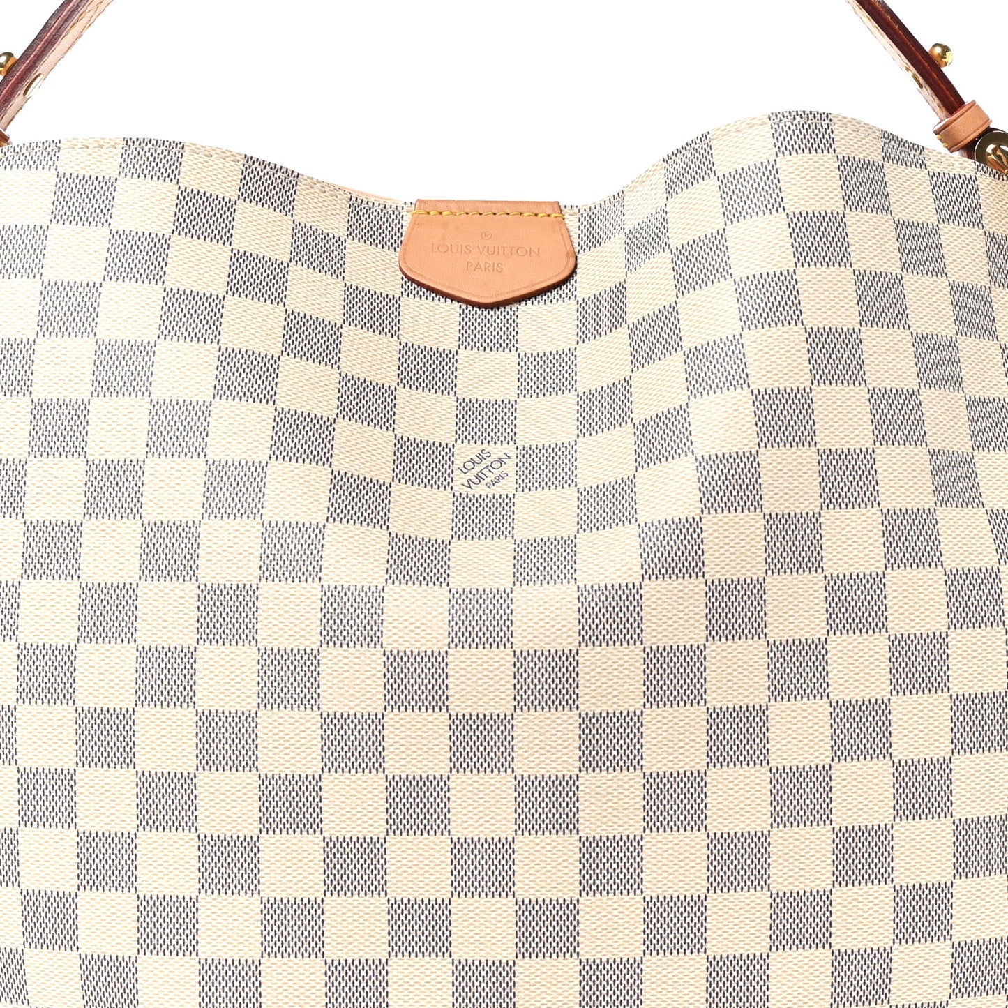 Damier Azur Graceful MM Rose Ballerine