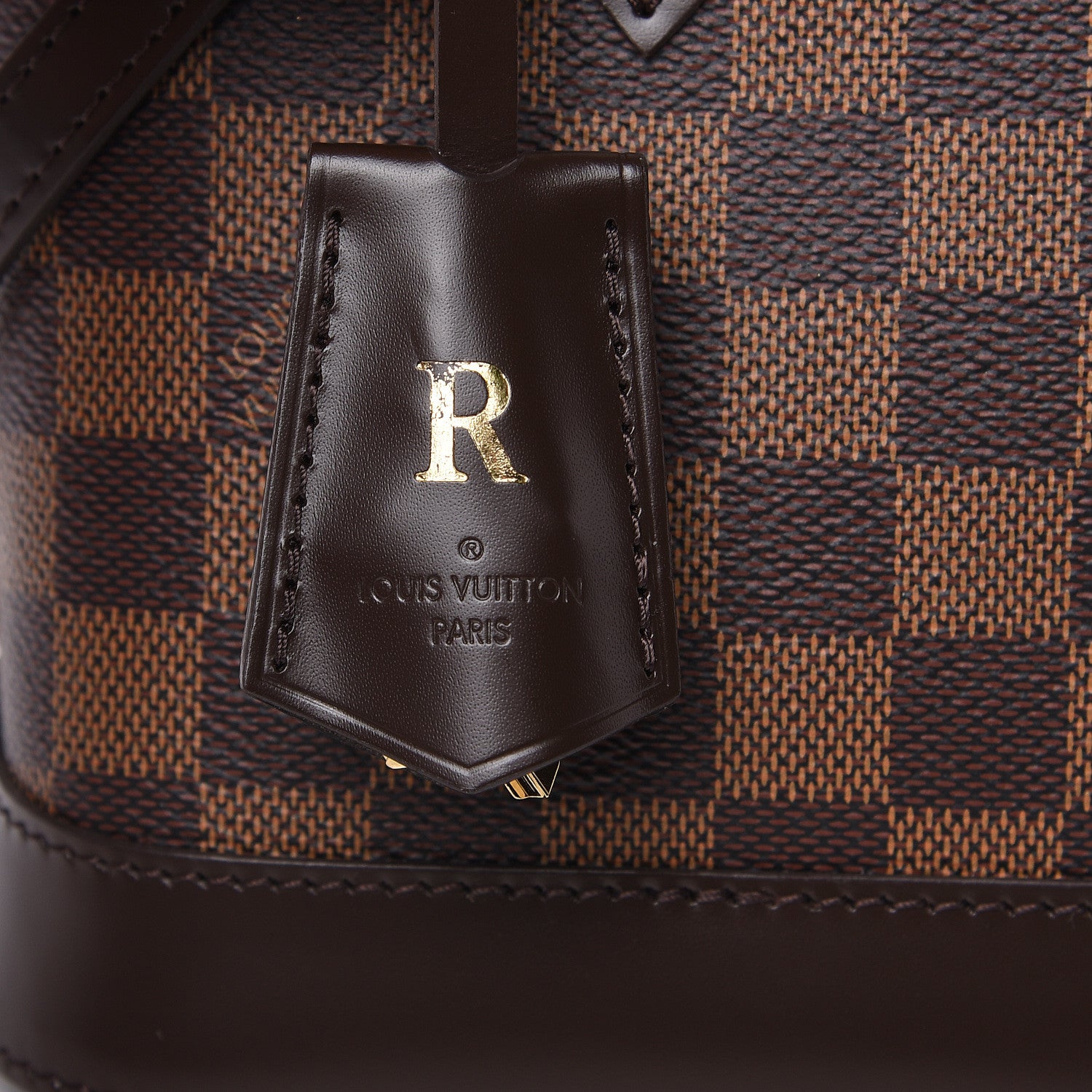 Louis Vuitton Damier Ebene Alma BB 9 of 10