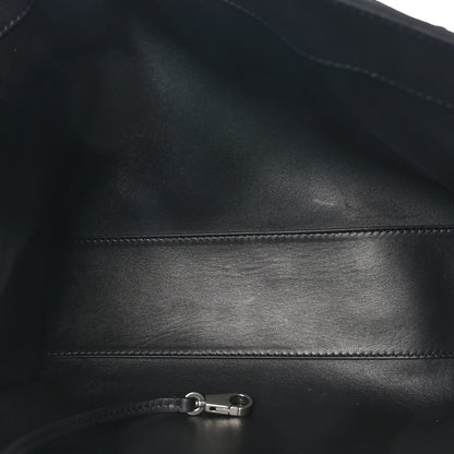 The Row Polished Saddle Calfskin Small Alexia Bag Black 6 of 10