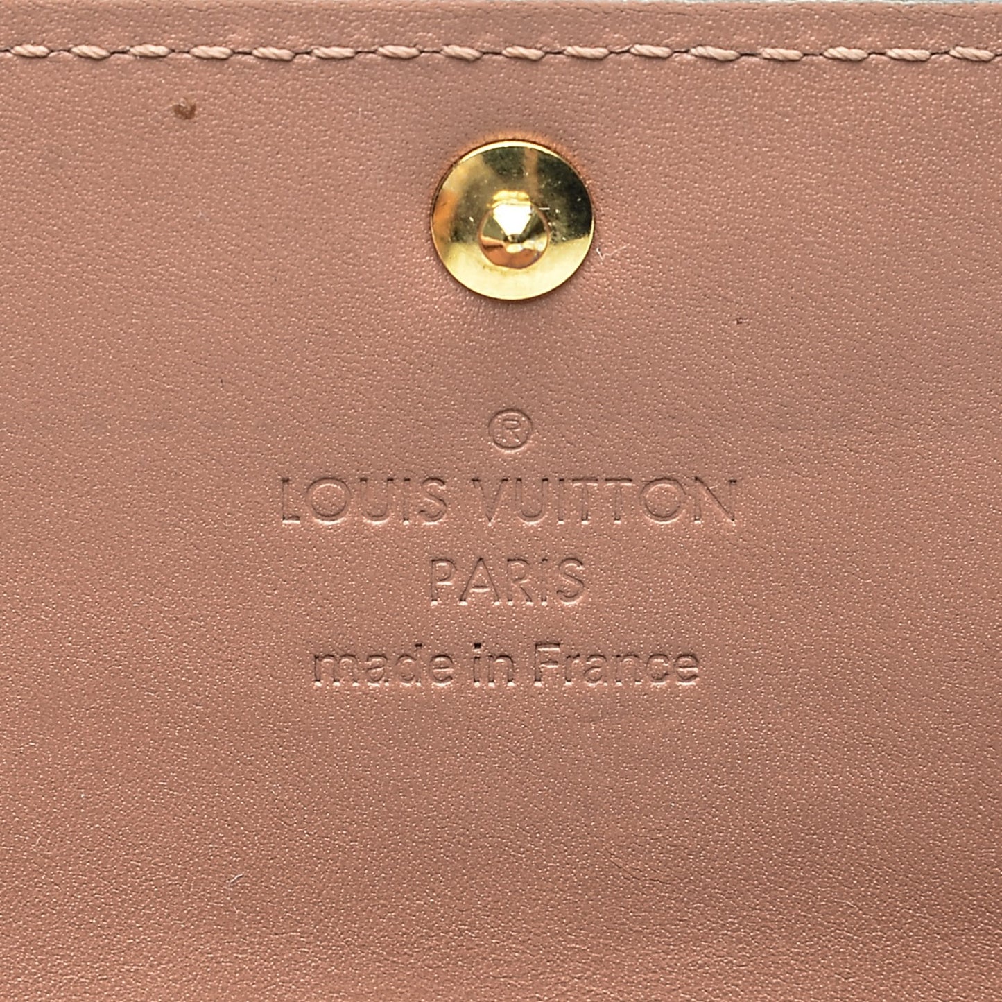 Vernis Sarah Wallet Rose Velours
