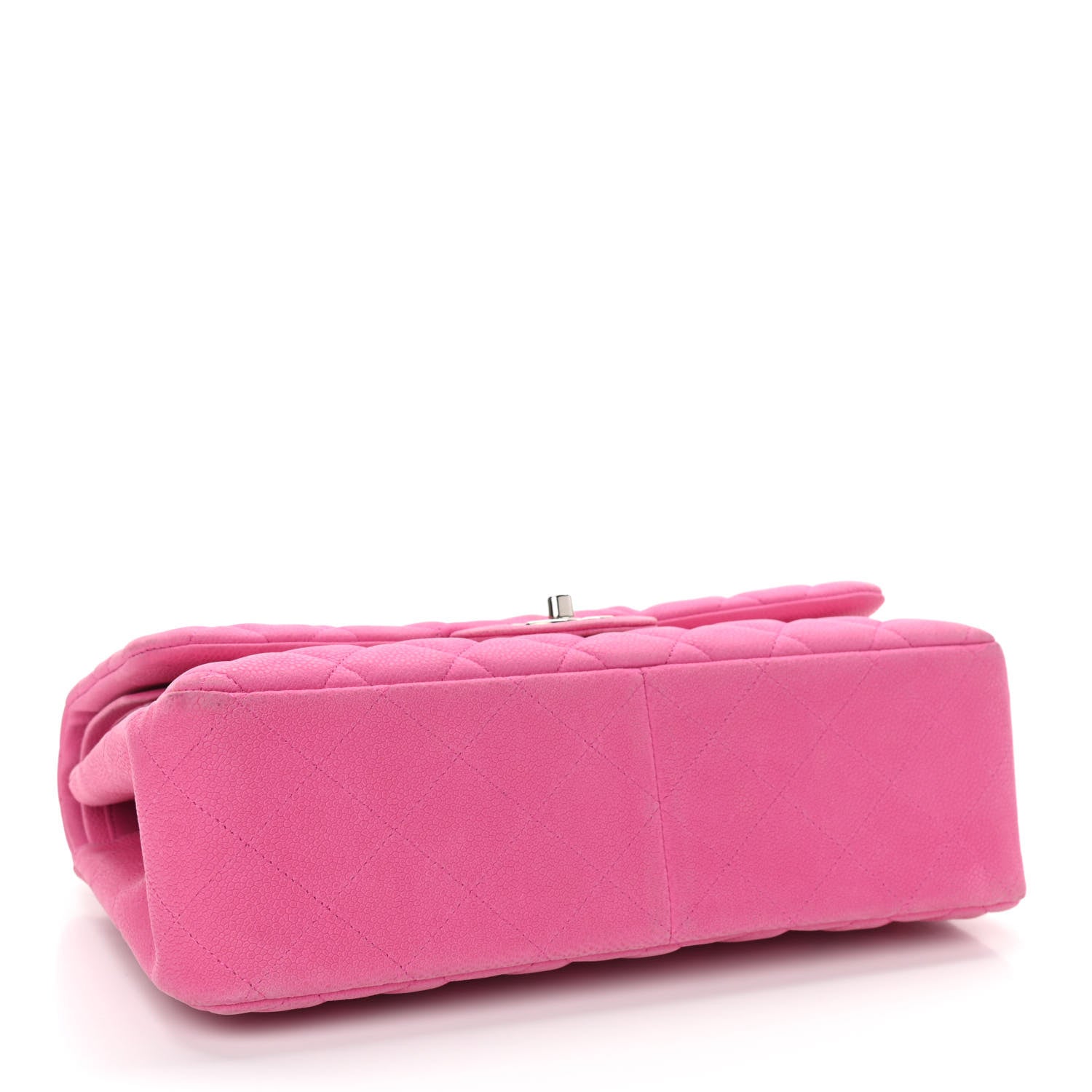 Chanel Iridescent Caviar Quilted Jumbo Double Flap Pink 4 of 14