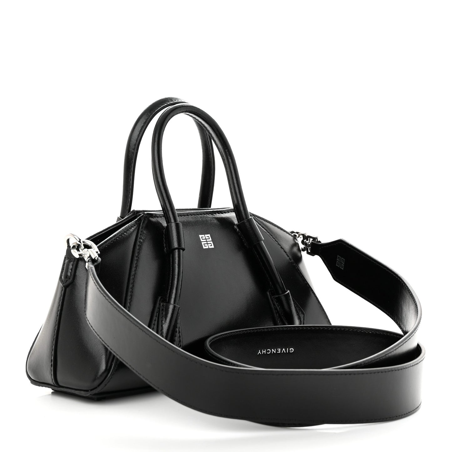 Box Calfskin Mini Antigona Stretch Black