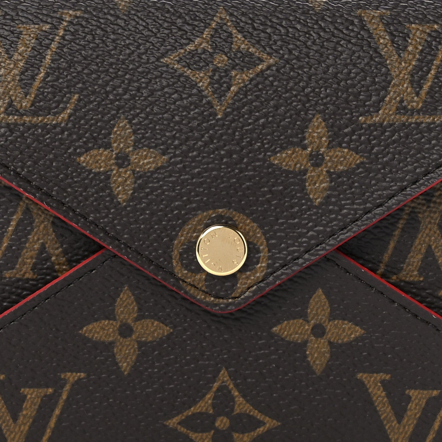 Louis Vuitton Monogram Medium Kirigami Pochette Insert Coquelicot 7 of 10