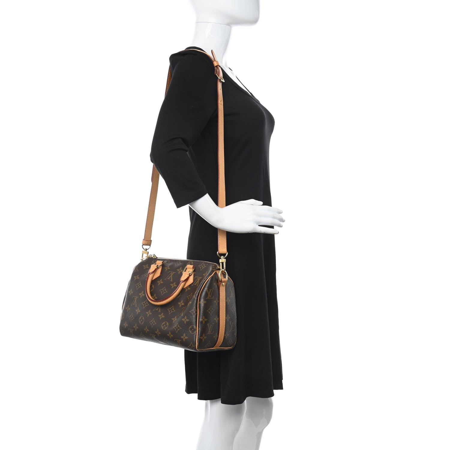 Louis Vuitton Monogram Speedy Bandouliere 25 2 of 12