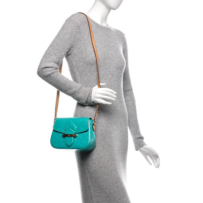 Louis Vuitton Vernis Bellflower PM Blue Lagon 2 of 7