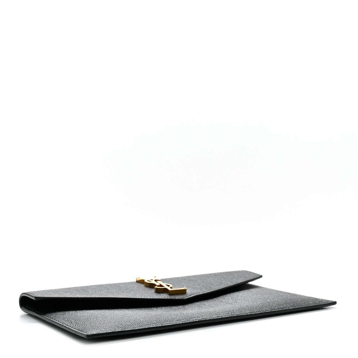 Saint Laurent Grain De Poudre Uptown Pouch Black 4 of 7