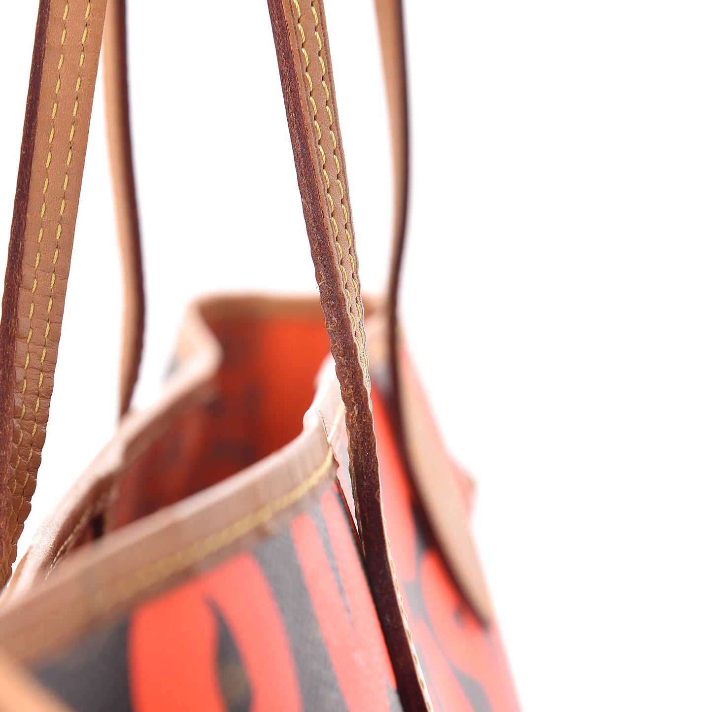 Monogram Graffiti Neverfull GM Orange