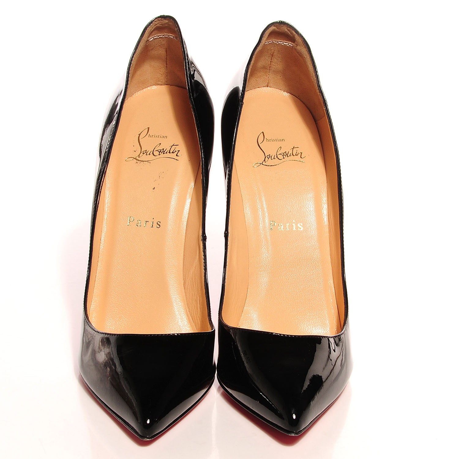 Christian Louboutin Patent Pigalle 120 Pumps 39.5 Black 2 of 7