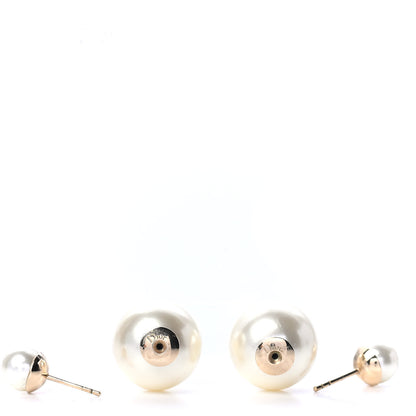 Christian Dior Pearl Mise En Dior Tribal Earrings 3 of 4