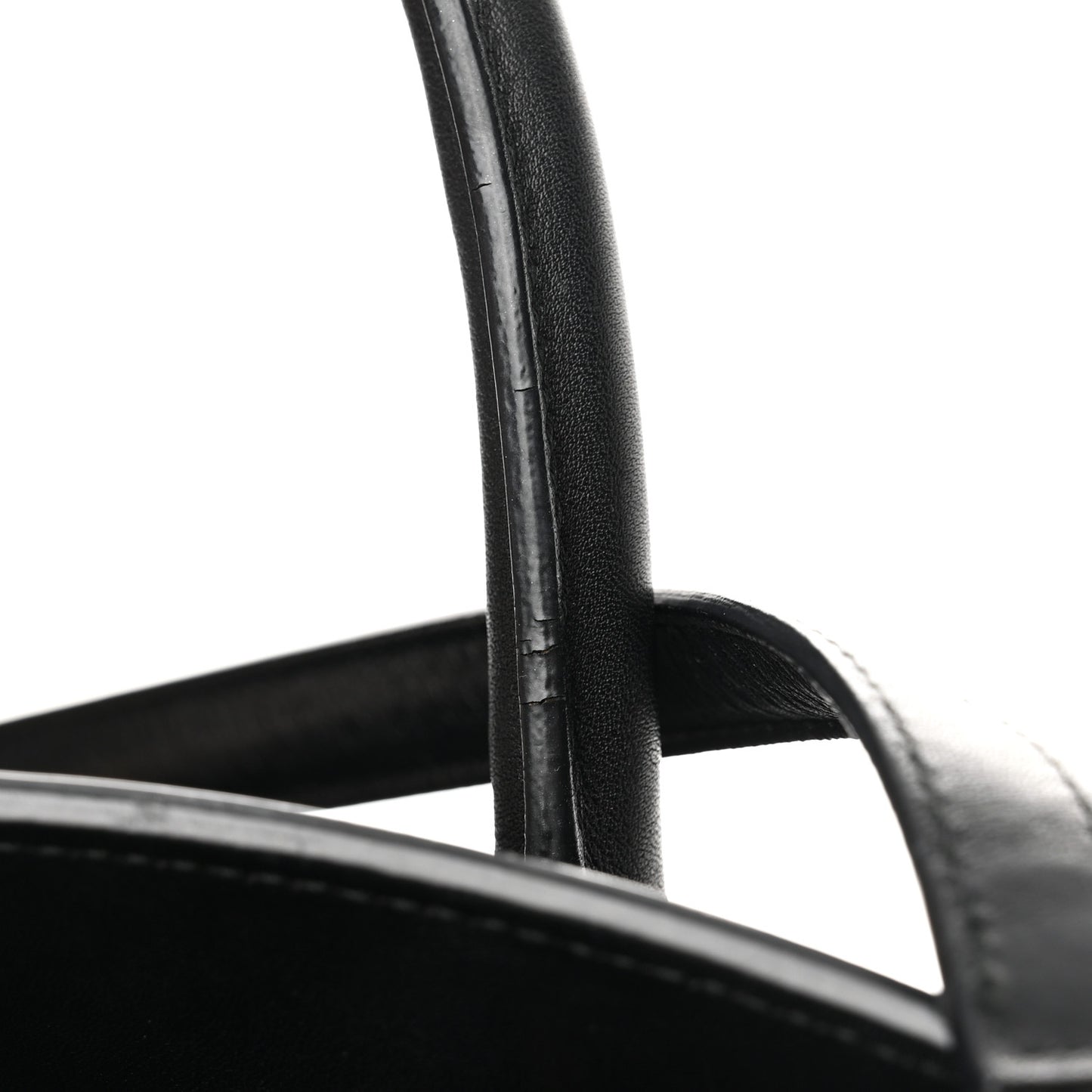 Calfskin Small Sac De Jour Black
