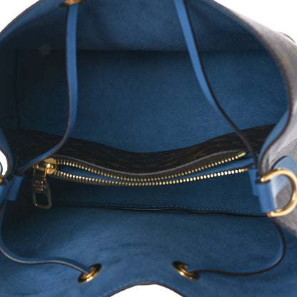 Louis Vuitton Monogram Neonoe MM Blue Jean 5 of 8