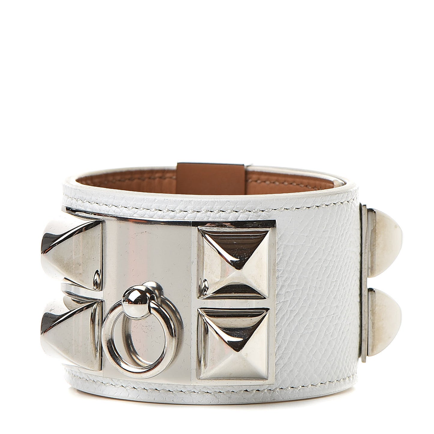 Epsom Collier de Chien CDC Bracelet S White
