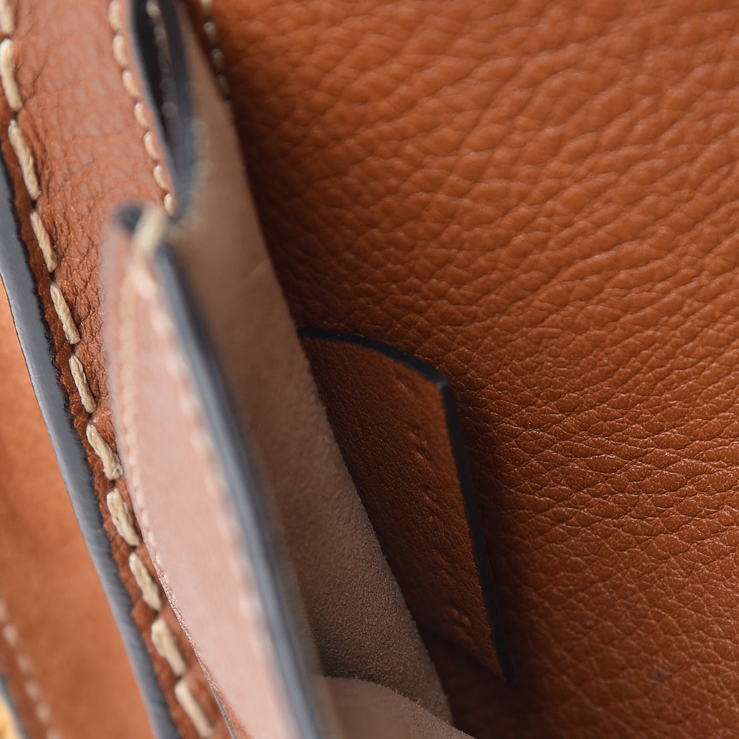 Calfskin Suede Small Jodie Camera Bag Caramel