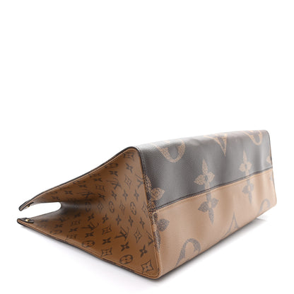 Louis Vuitton Reverse Monogram Giant Onthego GM 4 of 9