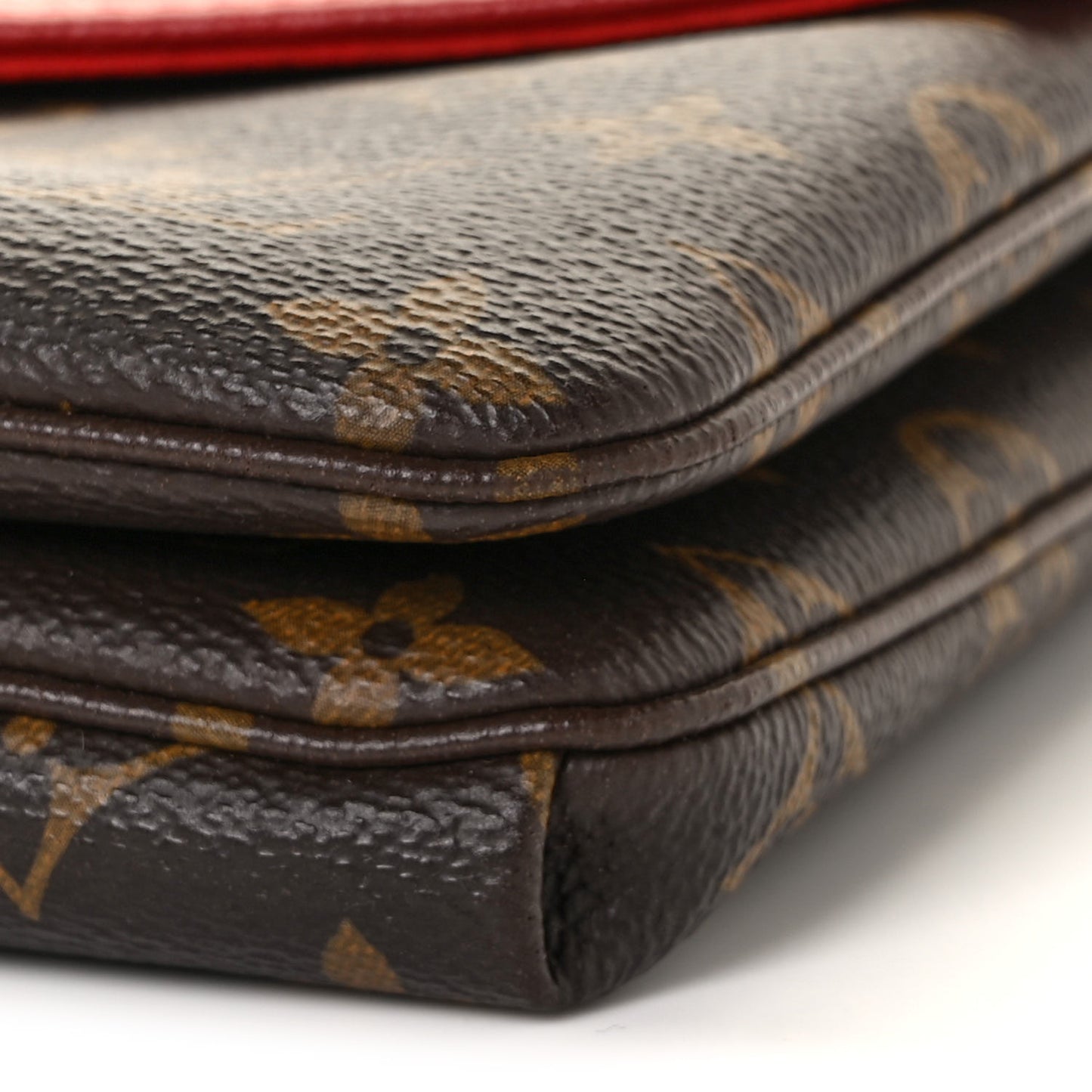 Monogram Twice Pochette Cherry