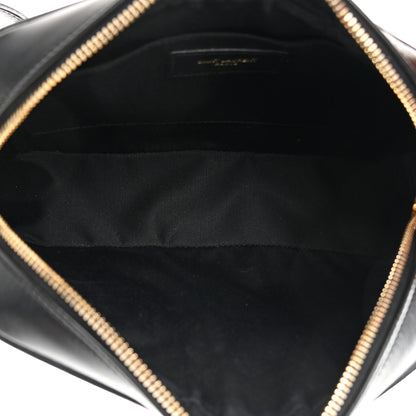 Saint Laurent Calfskin Matelasse Monogram Lou Camera Bag Black 5 of 11
