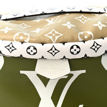 Louis Vuitton Monogram Giant Bumbag Kaki Beige 8 of 10