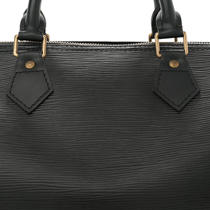 Louis Vuitton Epi Speedy 30 Black 8 of 12