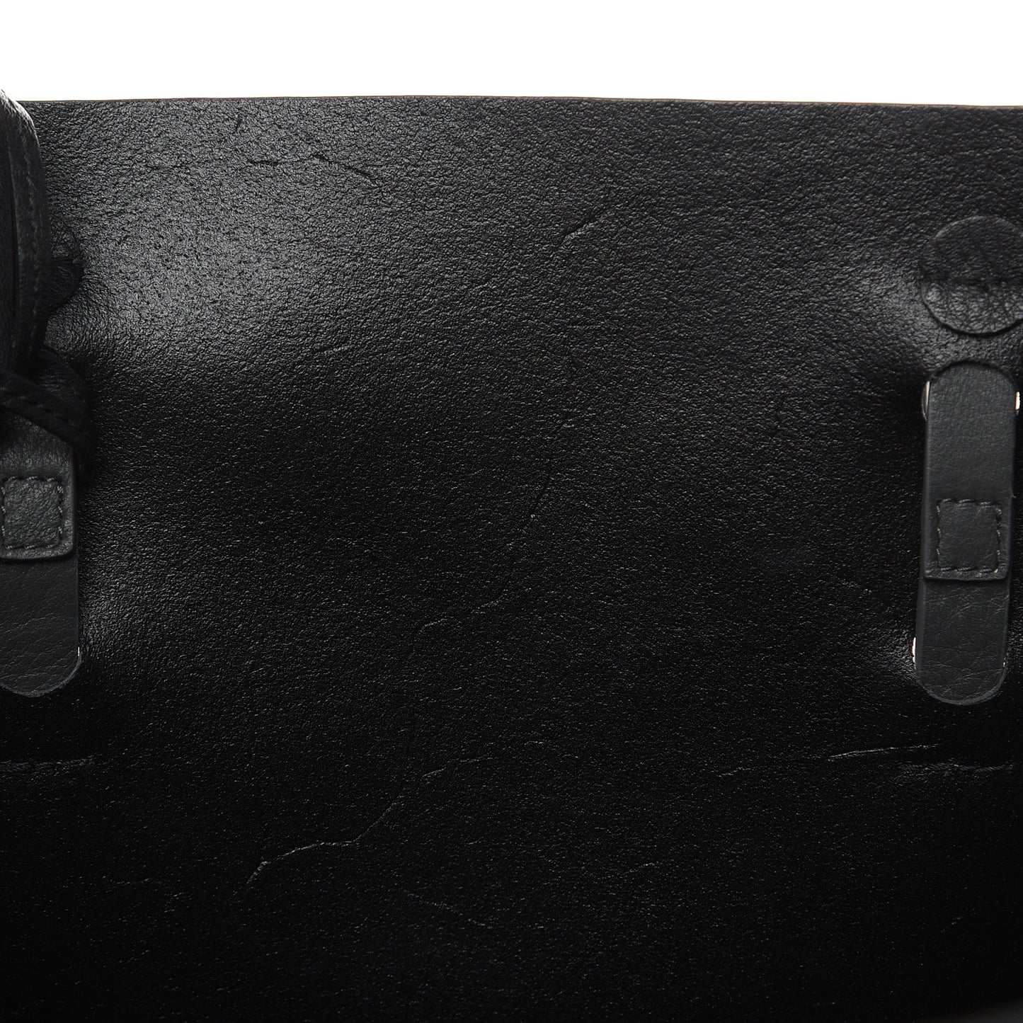Veau Baltimore Double Sided Small Everyday Tote Gris Fossile Black