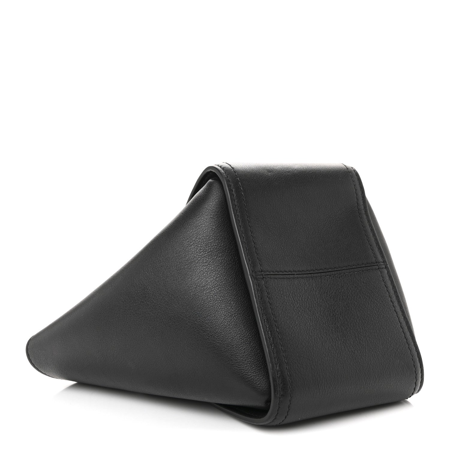Mulberry Silky Calfskin Mini Rider's Top Handle Bag Black 4 of 11