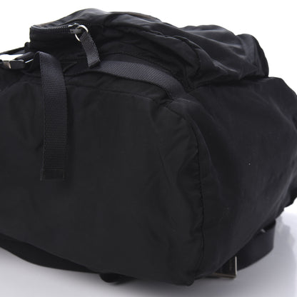 Prada Tessuto Nylon Montagna Double Buckle Backpack Black 14 of 15