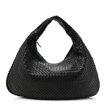 Bottega Veneta Nappa Intrecciato Large Veneta Hobo Black 1 of 16