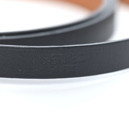 Hermes Swift Hapi 3 MM Triple Tour Bracelet S Black 3 of 4