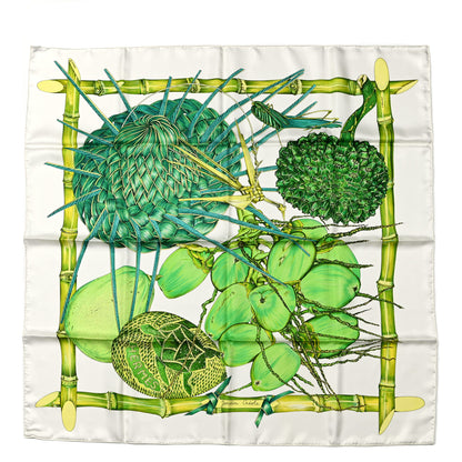 Hermes Silk Jardin Creole Scarf 90 1 of 6
