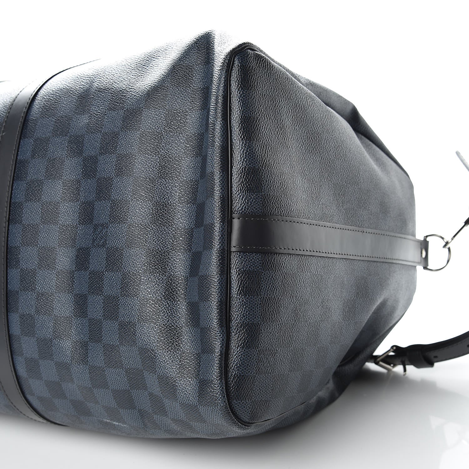 Louis Vuitton Damier Cobalt Jungle Keepall Bandouliere 55 10 of 12