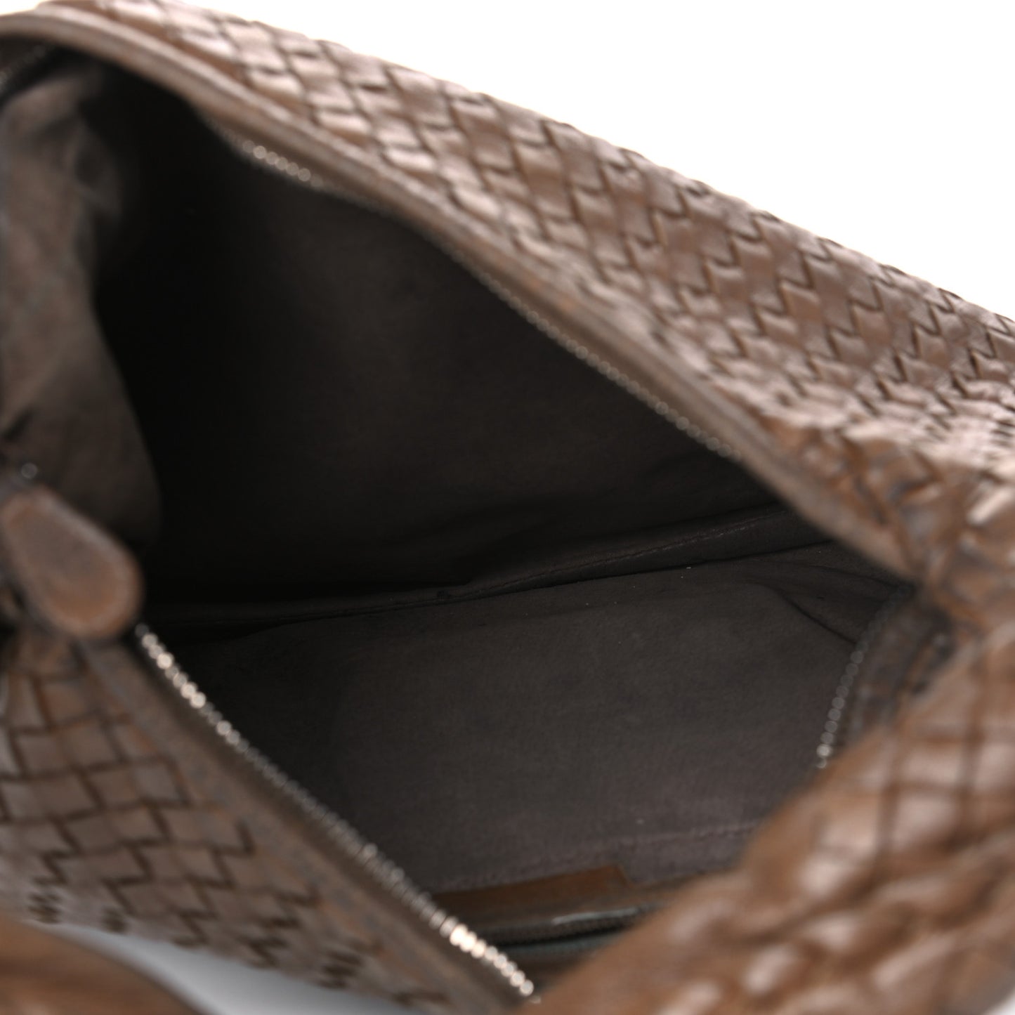 Nappa Intrecciato Medium Veneta Hobo Maple