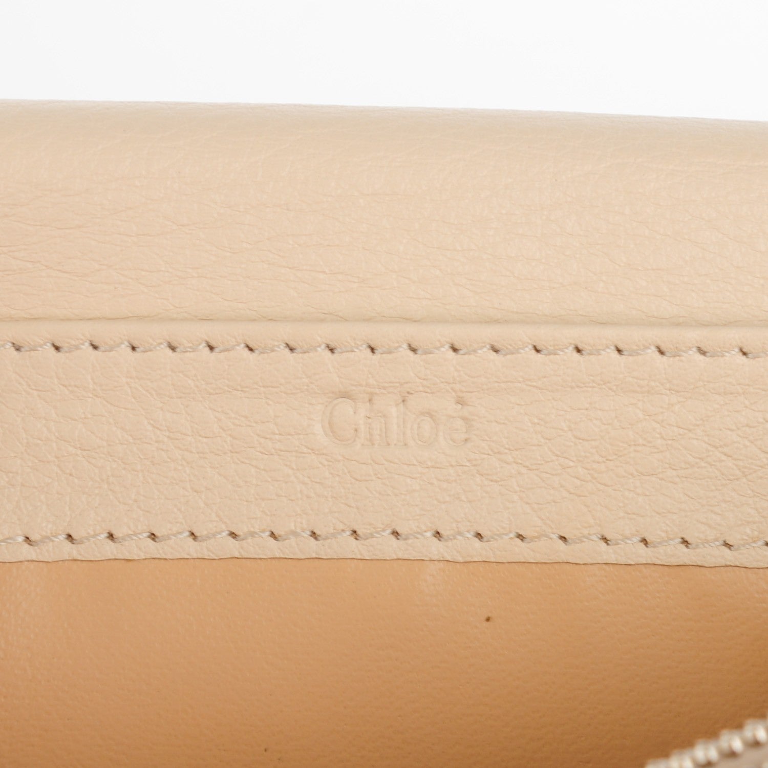 Chloe Calfskin Paddington Wallet Ivory 6 of 6