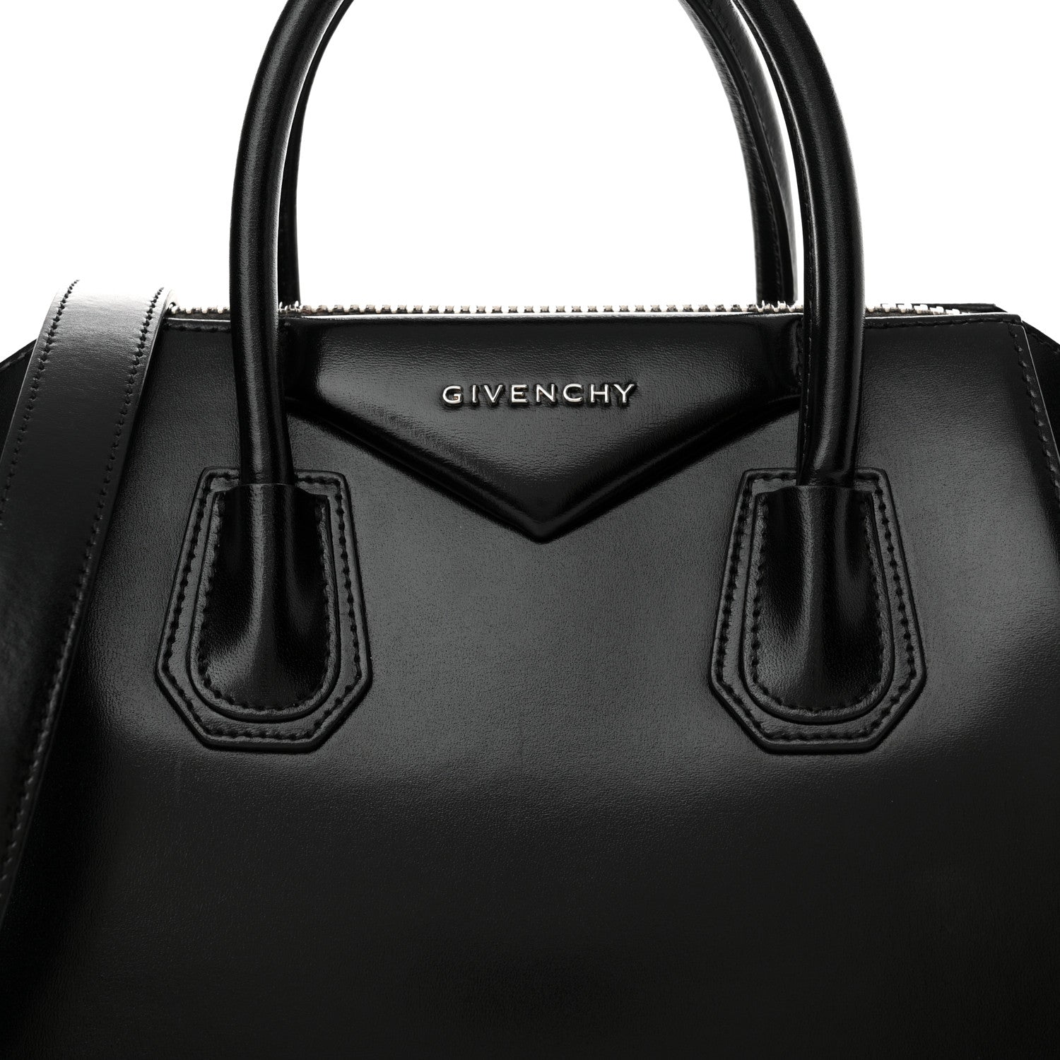 Givenchy Shiny Lord Calfskin Small Antigona Black 8 of 14