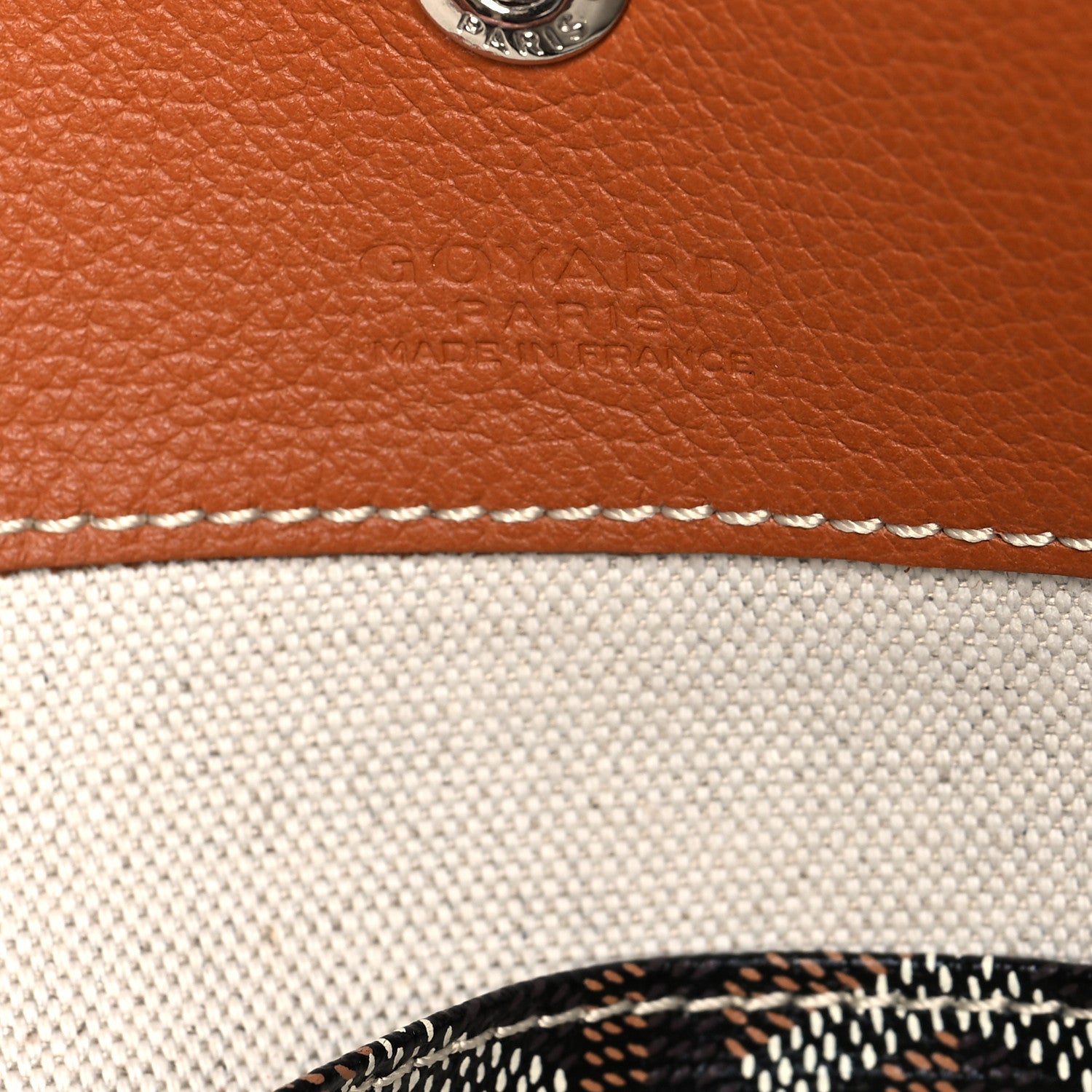 Goyard Goyardine Saint Louis PM Black Gold 9 of 12