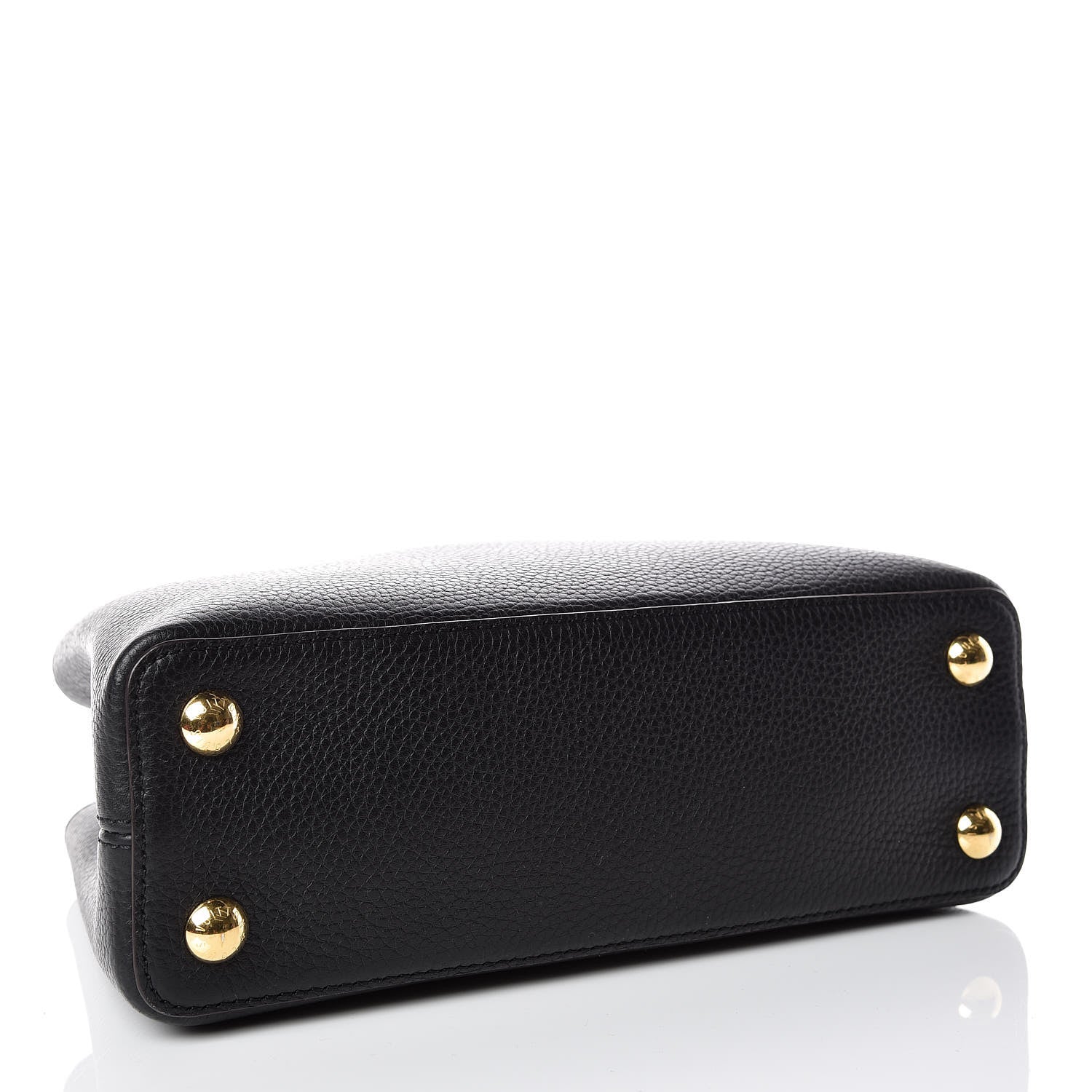 Louis Vuitton Taurillon Capucines BB Black 5 of 9