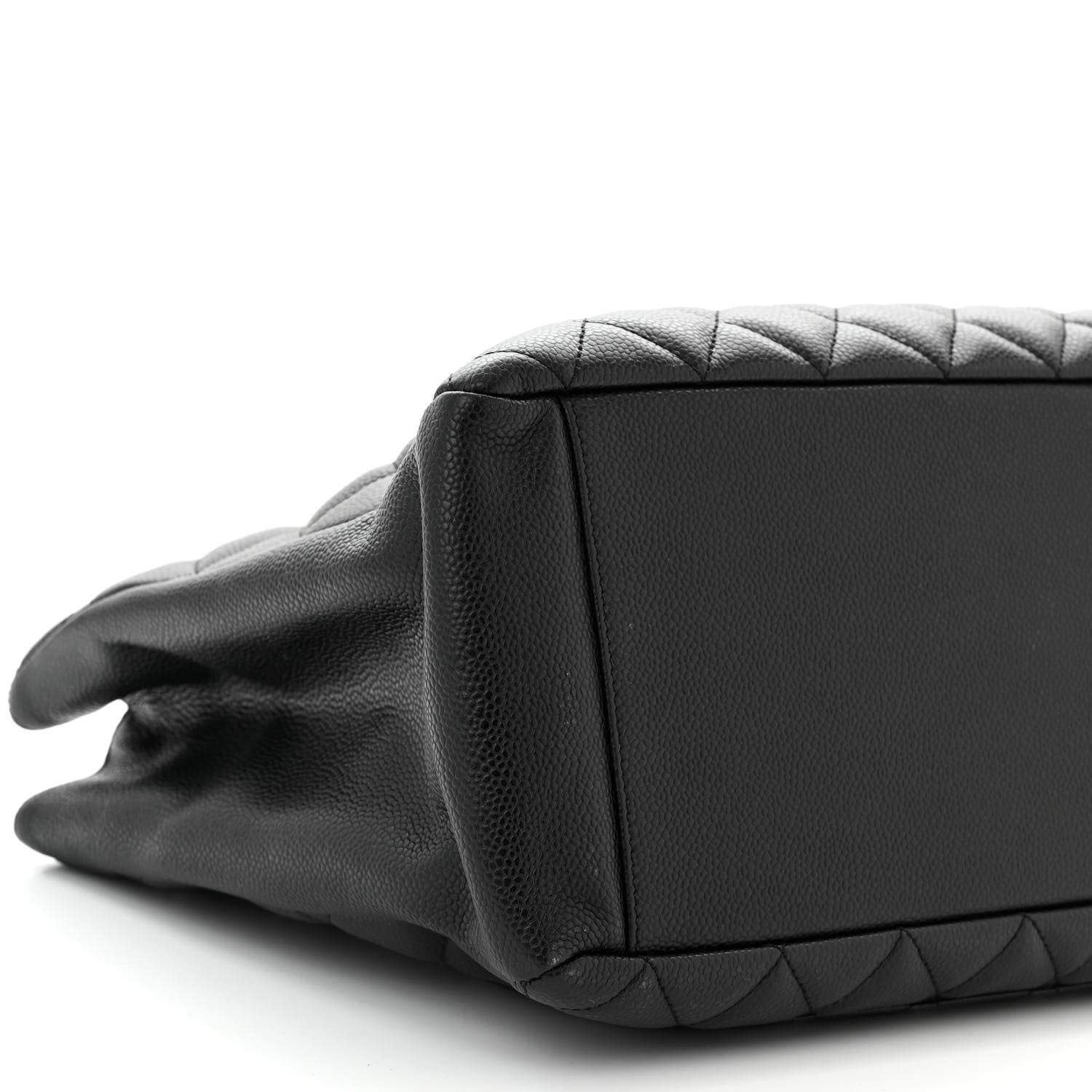 Chanel Caviar Quilted Grand Shopping Tote GST Black 9 of 11