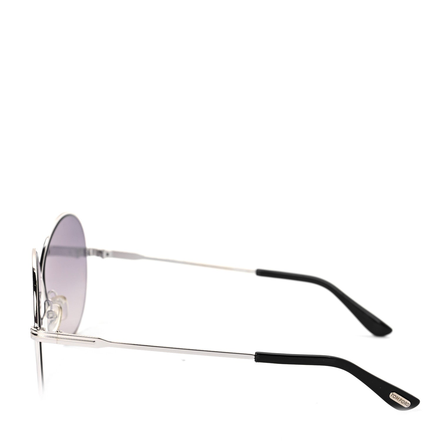 Tom Ford Metal Rania-02 Oval Sunglasses TF564 Silver 3 of 7