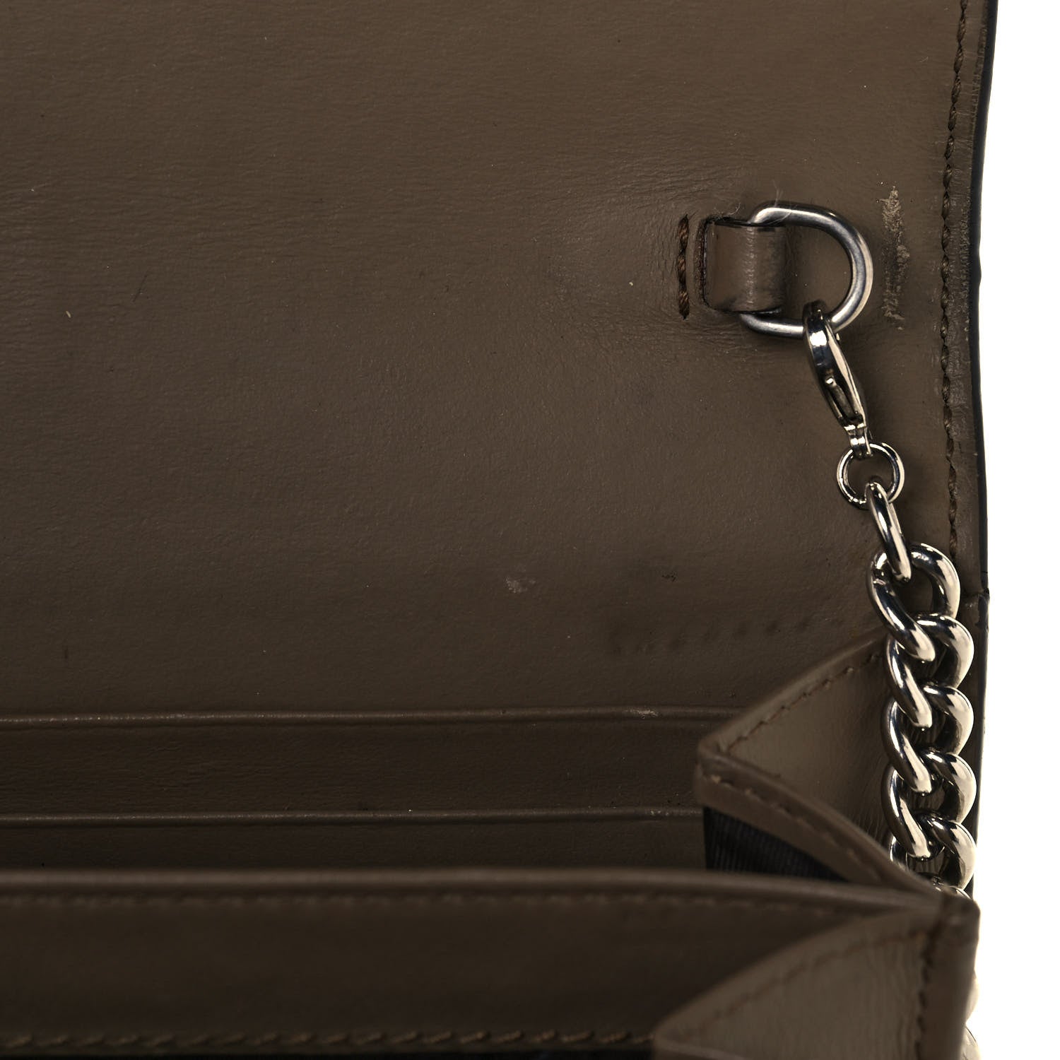 Gucci GG Supreme Monogram Mini Dionysus Chain Wallet Beige Taupe 12 of 15
