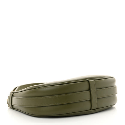 Celine Smooth Calfskin Medium Strap Ava Shoulder Bag Dark Olive 4 of 12