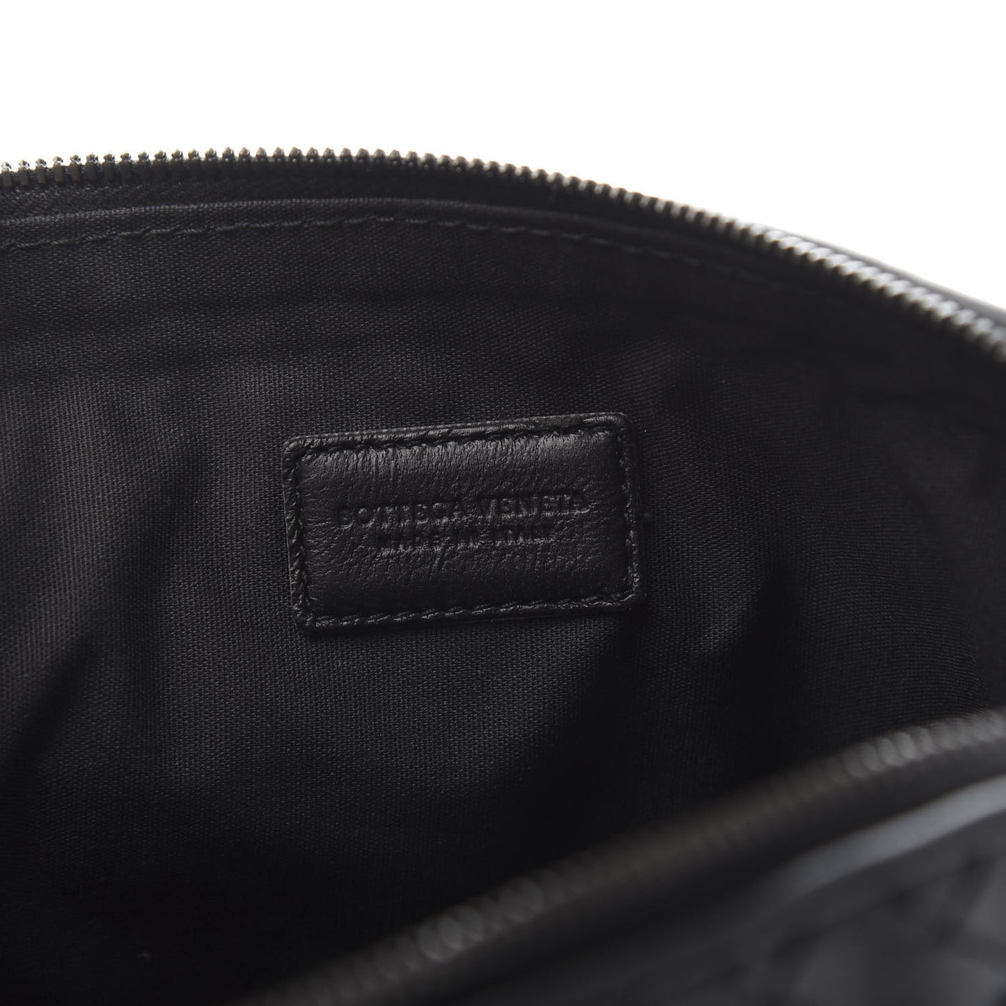Nappa Intrecciato Cosmetic Case Black