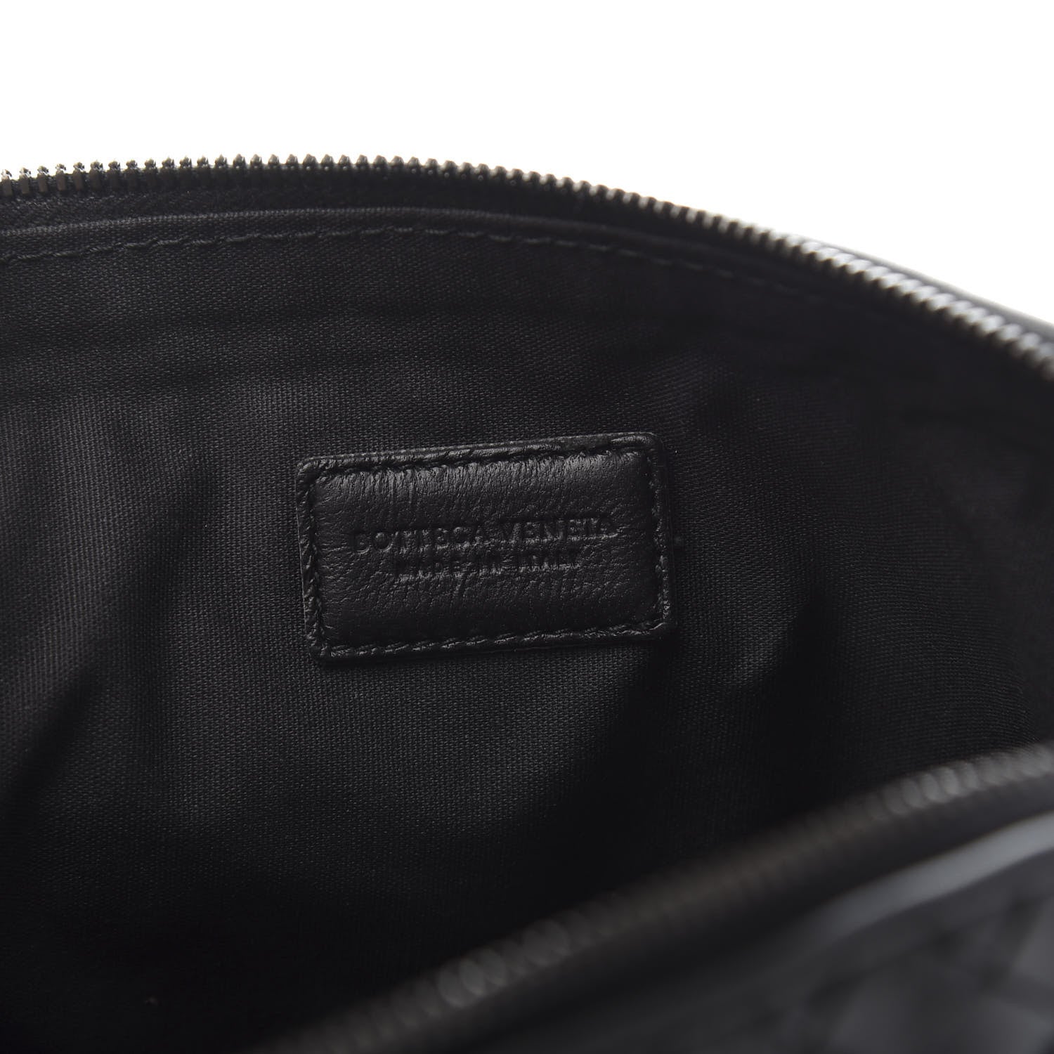 Bottega Veneta Nappa Intrecciato Cosmetic Case Black 8 of 10