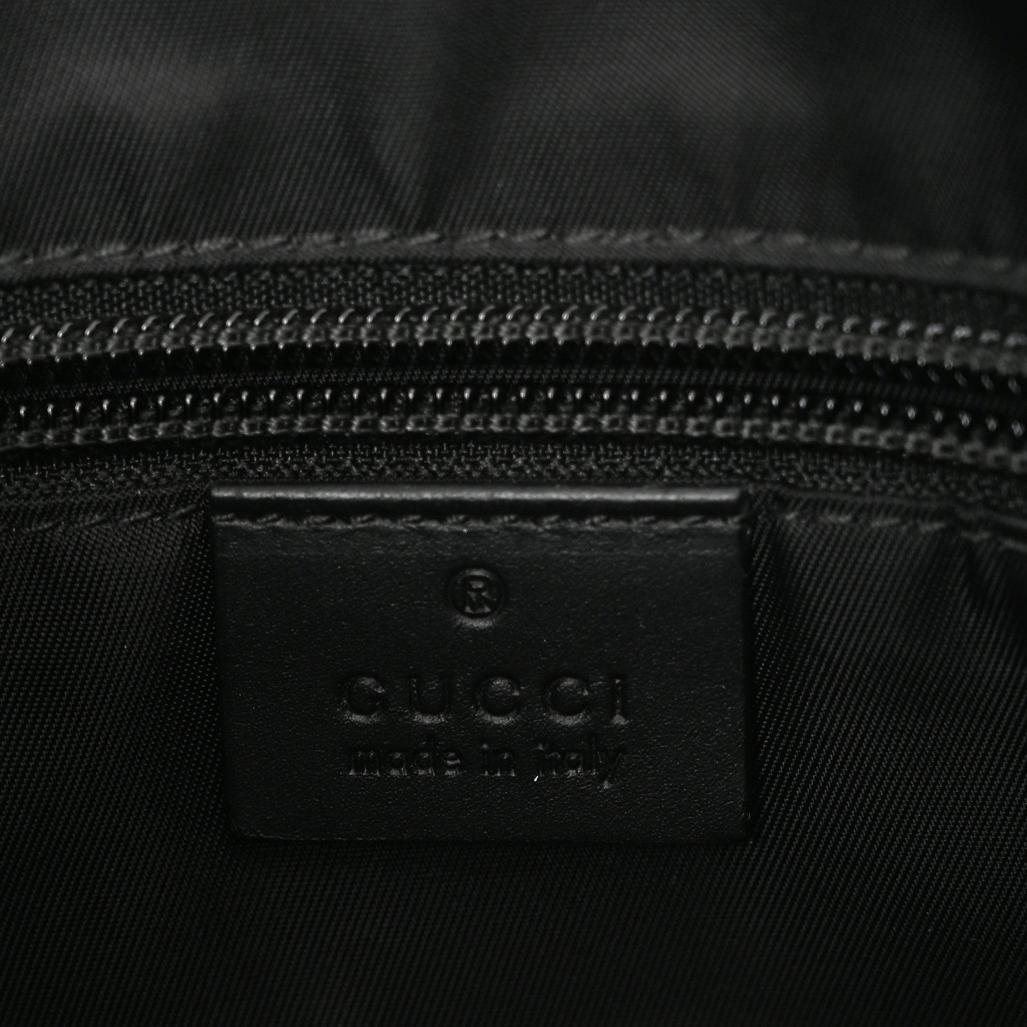 Gucci GG Supreme Monogram Web Messenger Bag Black 6 of 10