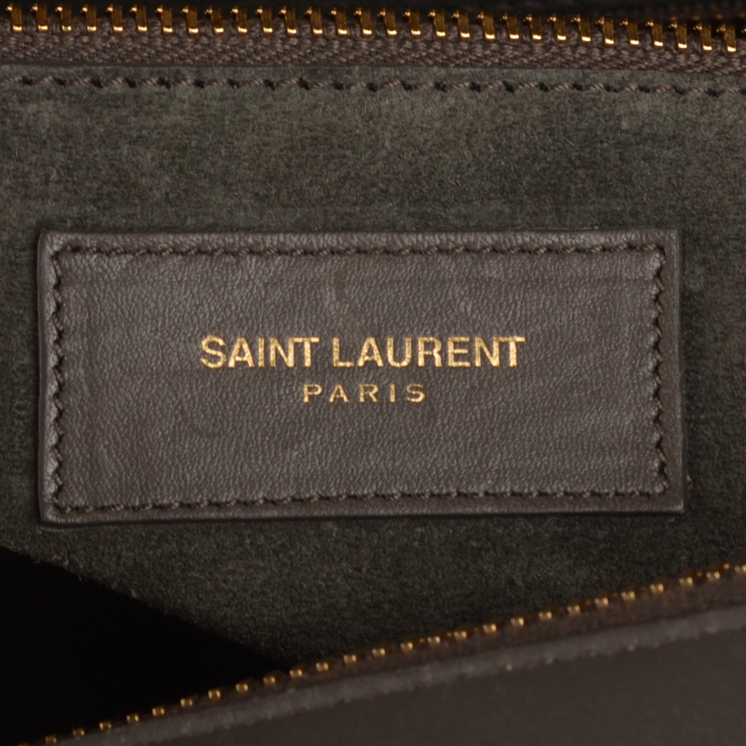 Saint Laurent Calfskin Classic Duffle 12 Fog 6 of 7