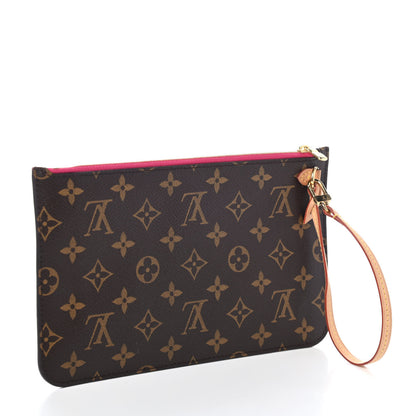 Louis Vuitton Monogram Neverfull MM GM Pochette Pivoine 2 of 4