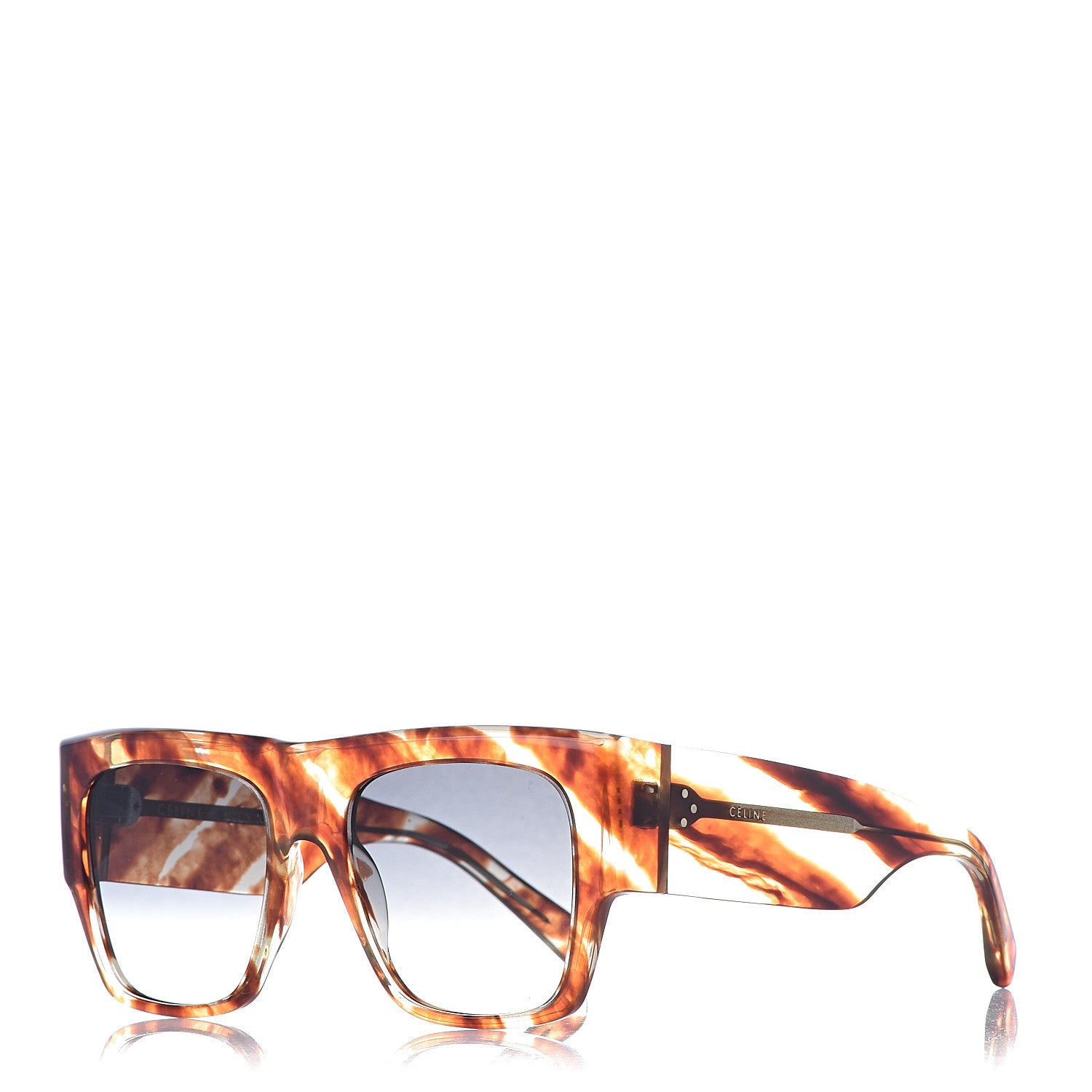 Celine Acetate Sunglasses CL400561 Brown 1 of 7