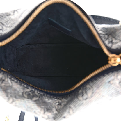 Louis Vuitton Monoglam Side Trunk MM Blue 4 of 8
