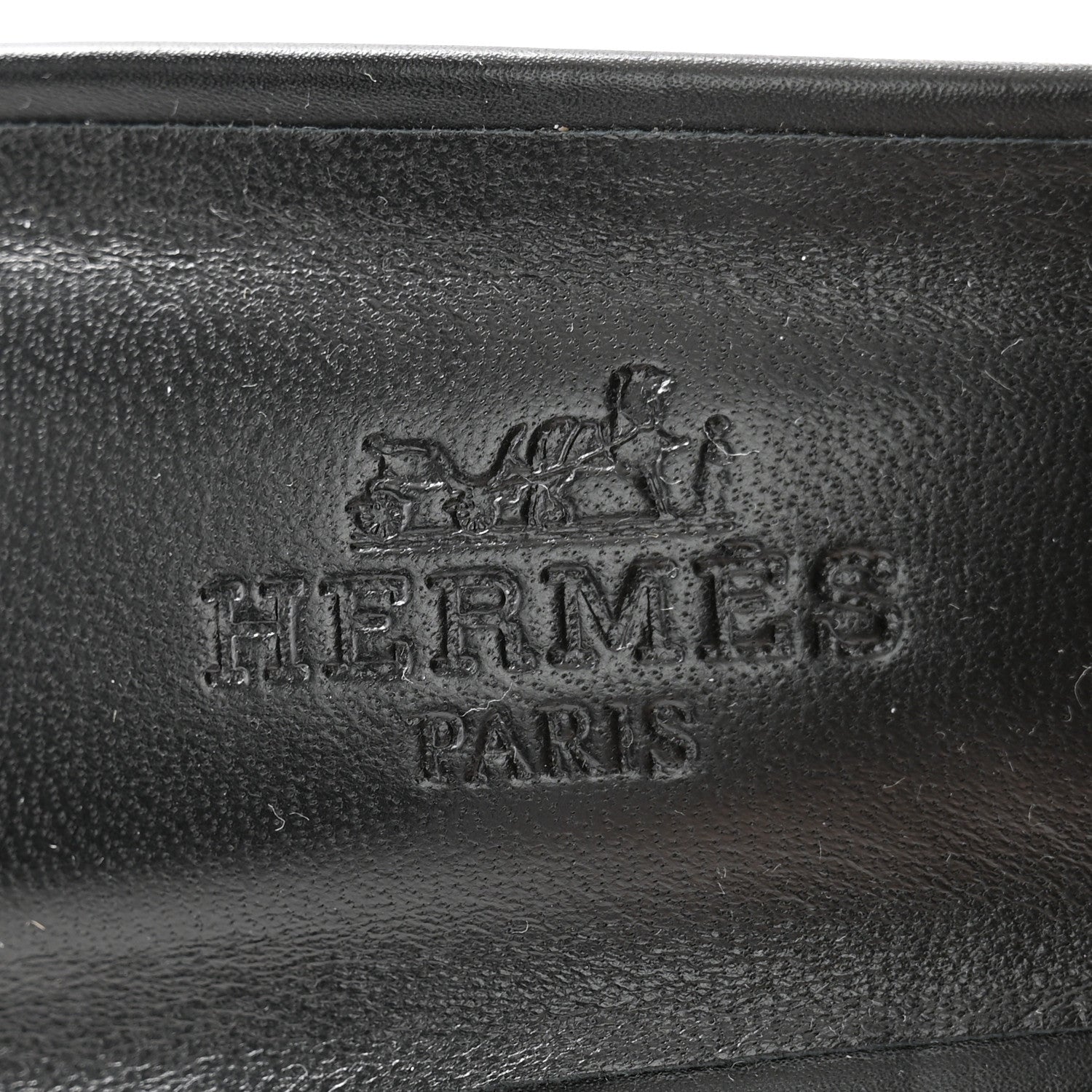 Hermes Calfskin Helia Sandals 37 Black 6 of 9
