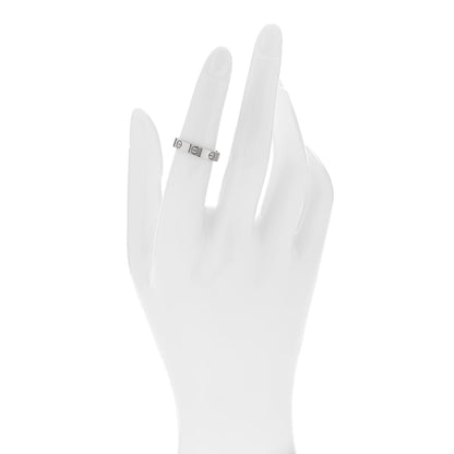 Cartier 18K White Gold 3.5mm LOVE Wedding Band Ring 51 5.75 2 of 5