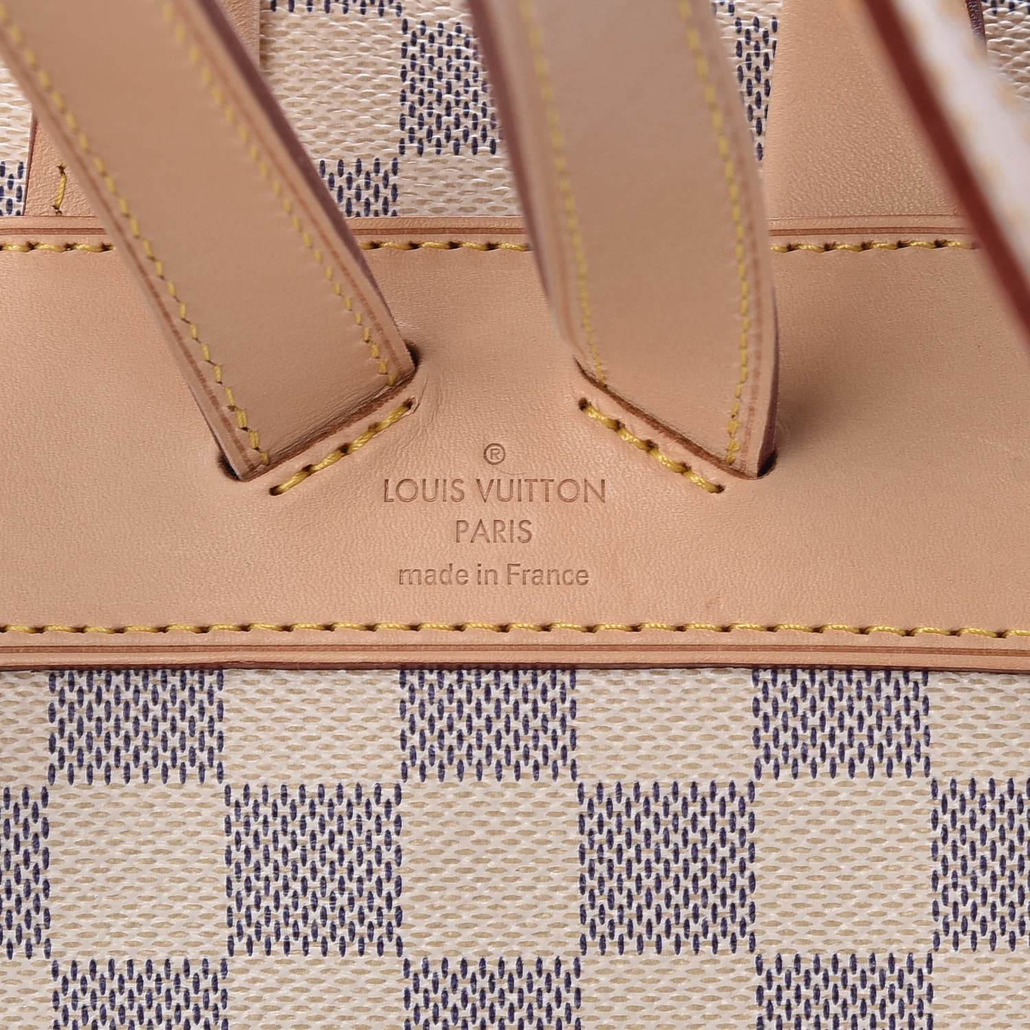 Louis Vuitton Damier Azur Sperone Backpack 6 of 9