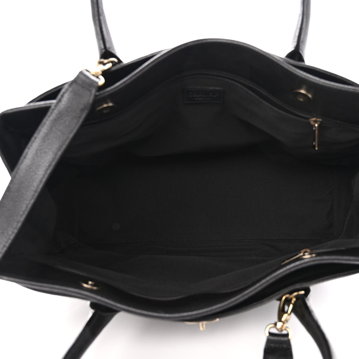 Caviar Cerf Executive Shopper Tote Black
